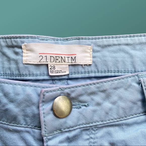 Forever 21 Light Blue Shorts - Picture 3 of 4